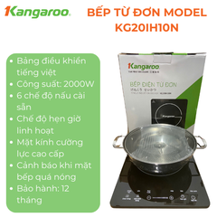 Bếp điện từ đơn Kangaroo KG20IH10N công suất 2000w