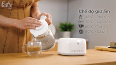 MÁY ĐUN NƯỚC VÀ HÂM NƯỚC PHA SỮA ĐIỆN TỬ FATZBABY QUICK 12