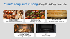 Lò vi sóng điện tử Toshiba ER-SS23(W1)VN dung tích 23 lít