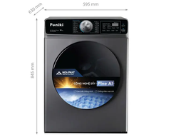 Máy sấy thông hơi 10kg Funiki HD V6100AG