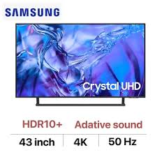 Smart Tivi Samsung 4K 43 inch 43DU8500 Mới 2024