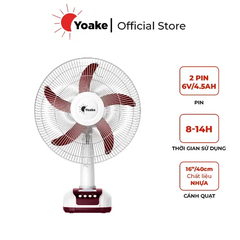 Quạt tích điện YOAKE YK-F916