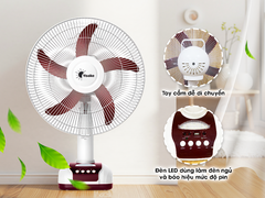 Quạt tích điện YOAKE YK-F916