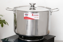 Nồi Inox 3 đáy nắp inox 30 cm Sunhouse SHG300-30