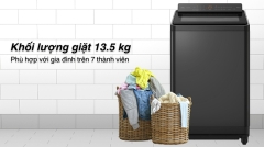 Máy giặt cửa đứng Panasonic 13.5kg FD135X3BV