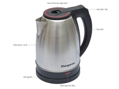 Ấm siêu tốc Inox KG338