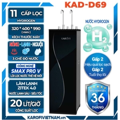 Máy lọc nước 3 chế độ nóng lạnh Karofi KAD-D69 (11 lõi lọc)