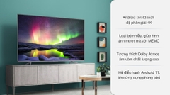 Android Tivi TCL 4K 43 inch 43P725