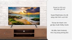 Smart Tivi Casper 4K 50 inch 50UG6100 4K