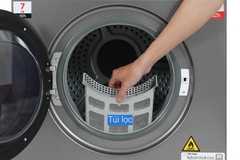 Máy sấy thông hơi Toshiba 7 kg TD-H80SEV(WK)