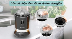 Máy vắt cam Sharp EJ-J850-BK