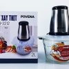 Máy xay thịt Ponvena 3212 cối thủy tinh