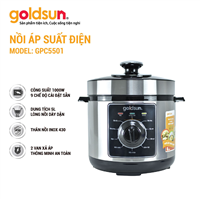 Nồi áp suất điện Goldsun GPC5501 6 lít