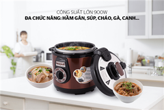 Nồi áp suất điện đa năng SUNHOUSE SHD1550