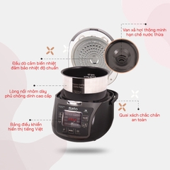 Nồi cơm điện cao tần Sato 18CT011 1.8L