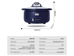 Nồi lẩu điện Elmich MPE-9177