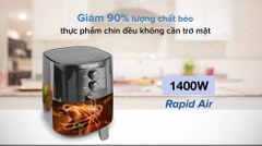 Nồi chiên không dầu Philips HD9200/90 2.4 lít