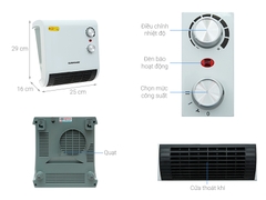 QUẠT SƯỞI PHÒNG TẮM SUNHOUSE SHD3816