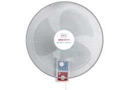 Quạt treo tường điện cơ 91 QTT-V2D 2 dây, 47w, cánh cam, thân trắng