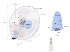 Quạt treo Senko TR1628 có điều khiển