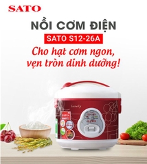 Nồi cơm điện SATO 12A031 1.2L