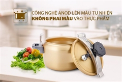 NỒI ÁP SUẤT CƠ ANOD SUNHOUSE SHA8504