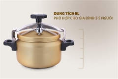 NỒI ÁP SUẤT CƠ ANOD SUNHOUSE SHA8504
