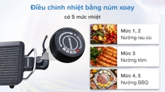 Bếp nướng điện Sunhouse SHD4607 1500 W