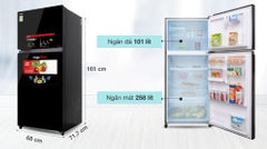 Tủ lạnh Toshiba Inverter 359 lít GR-AG41VPDZ