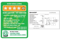 Tủ lạnh Sharp Inverter 247 lít SJ-X270V-DG