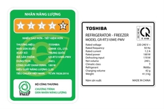 Tủ lạnh Toshiba Inverter 240 lít GR-RT310WE-PMV(68)