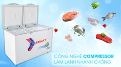Tủ đông Sanaky 560 lít VH 5699HY 1 ngăn 2 cửa
