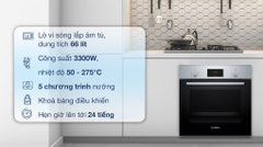 Lò nướng âm Bosch HMH.HBF133BS0A