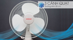 Quạt sạc điện Sunhouse SH722