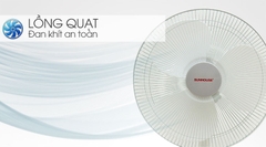 Quạt sạc điện Sunhouse SH762