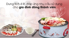 Nồi lẩu điện Sunhouse SH-525L 4 lít