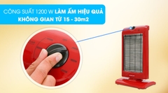 Quạt sưởi halogen Sunhouse SHD7016