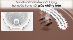Nồi cơm nắp gài Sunhouse 1 lít SHD8208C