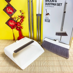 Bộ chổi quét nhà Lock&Lock chính hãng kèm dụng cụ hót rác ETM465
