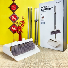 Bộ chổi quét nhà Lock&Lock chính hãng kèm dụng cụ hót rác ETM465