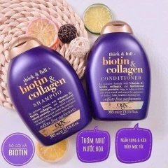 Cặp dầu gội xả Biotin của Mỹ BDGX