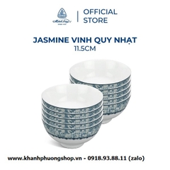 bộ 10 chén cơm Vinh Quy Nhạt sứ Minh Long - chén cơm vinh quy nhạt sứ minh long