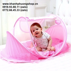 nệm mùng chống muỗi cho bé - mùng ngủ chống muỗi cho bé