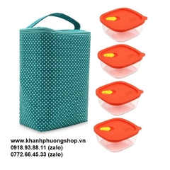 bộ hộp đựng cơm thủy tinh lock&lock - hộp đựng cơm thủy tinh lock&lock