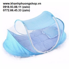 nệm mùng chống muỗi cho bé - mùng ngủ chống muỗi cho bé