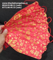 khẩu trang Tết 2022 tặng kèm 5 bao lì xì