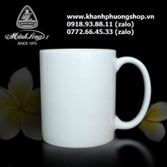 Ly sứ trắng Minh Long nhiều dung tích - ly sứ Minh Long