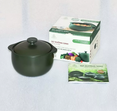 nồi sứ Minh Long thân cao 1.2L - nồi sứ minh long vesta 1.2L
