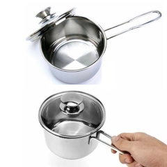 quánh inox 16cm - quánh nấu bột cho bé 16cm