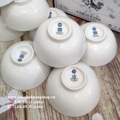 chén lys trắng sứ Minh Long - chén sứ trắng Minh Long